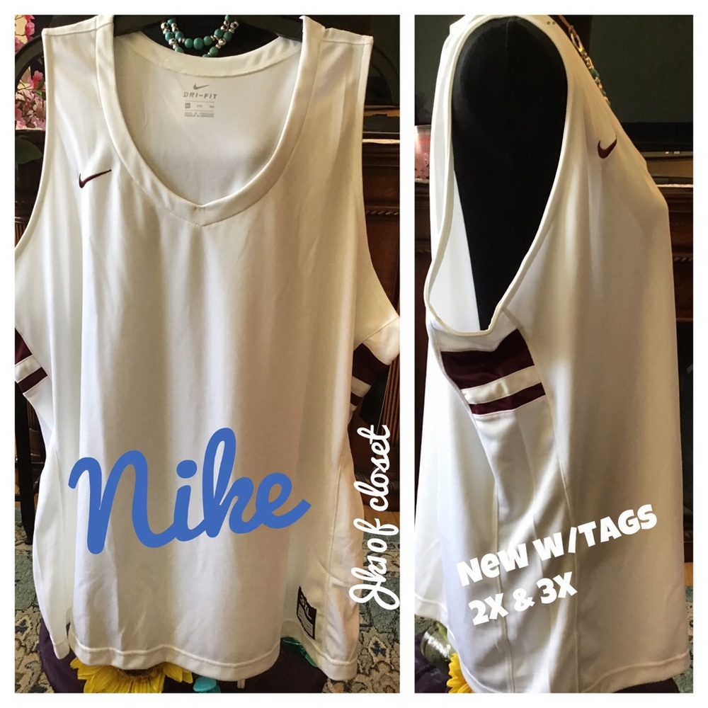 LOWEST🌺 NWT NIKE 2X or 3X MOISTURE WICKING ACTIVE SPORT TOP
